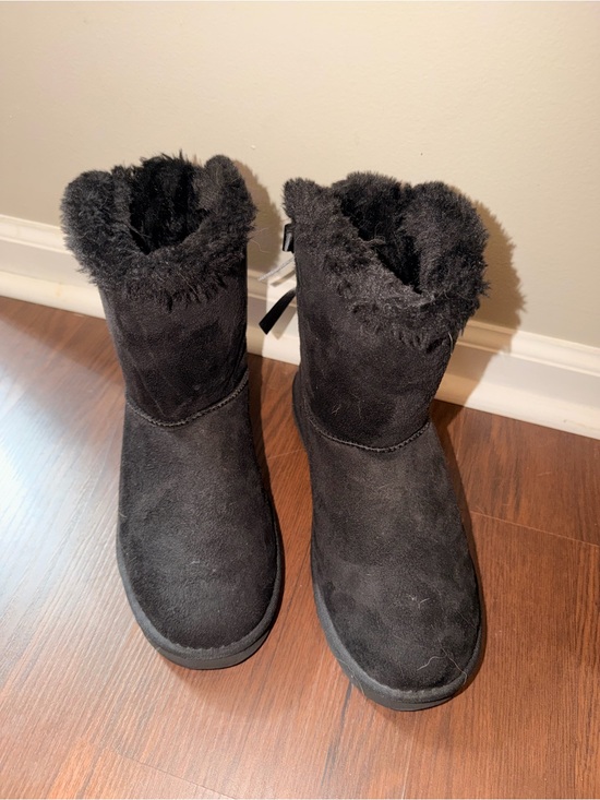 UGG Shoes - UGG Black Shearling Lined Short Boots